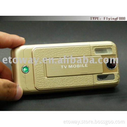 F888 2.4inch small tv mobile phone
